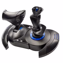 Thrustmaster T.Flight Hotas 4 Joystick PC, PlayStation 4 Numérique USB 2.0 Noir, Bleu - Vue supplémentaire 6