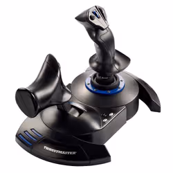 Thrustmaster T.Flight Hotas 4 Joystick PC, PlayStation 4 Numérique USB 2.0 Noir, Bleu - Vue supplémentaire 7