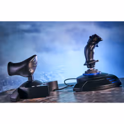 Thrustmaster T.Flight Hotas 4 Joystick PC, PlayStation 4 Numérique USB 2.0 Noir, Bleu - Vue supplémentaire 9
