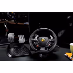 Thrustmaster T80 Ferrari 488 GTB Edition Volant + pédales PlayStation 4 Numérique Noir - Vue supplémentaire 5
