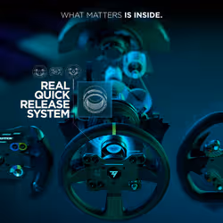 Thrustmaster 4460133 accessoire de jeux vidéo Volant + pédales PC,Xbox One Noir - Vue supplémentaire 8