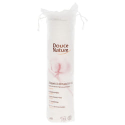Douce Nature Disques à Démaquiller Bio 80 Unités