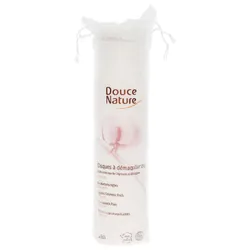 Douce Nature Disques à Démaquiller Bio 80 Unités