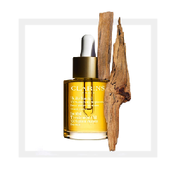 Clarins Huile Santal - Peaux sèches ou rosées 30ml