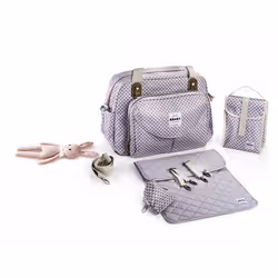 BEABA Geneva II Sac à main Gris Polyester - Vue supplémentaire 3