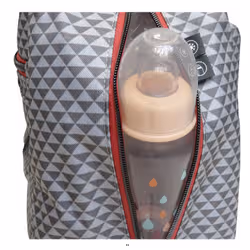 BEABA Sydney II Sac à main Gris Polyester - Vue supplémentaire 4