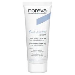 Noreva Aquareva Crème Hydratante 24H Texture Légère 40 ml