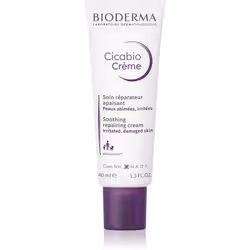 Vous cherchez une crème efficace pour votre peau irritée ? La crème apaisante Bioderma Cicabio régénère la peau et soulage les sensations désagréables et les démangeaisons.