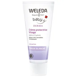 Weleda Baby Derma Protectrice Visage à la Mauve Blanche 50 ml