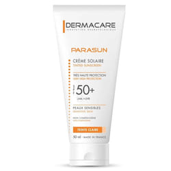 Dermacare – Parasun Crème Solaire Teinte Claire Très Haute Protection SPF50+ – 50 Ml