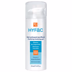 Hyfac Gel Nettoyant Dermatologique Visage et Corps 150 ml