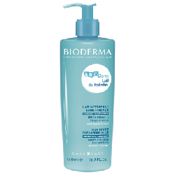 Lait de Toilette Sans Rinçage 500ml Abcderm Bébé et Enfants Bioderma