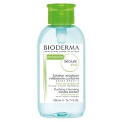 Bioderma Sébium H2O Eau Micellaire Démaquillante Nettoyante avec Pompe Inversée