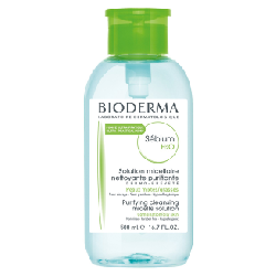 Bioderma Sébium H2O Eau Micellaire Démaquillante Nettoyante avec Pompe Inversée