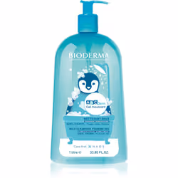 Le gel douche légèrement moussant Bioderma ABC Derm Moussant est spécialement conçu pour laver la peau et les cheveux des enfants. Ce gel unique ne contient pas de savon et il respecte l’équilibre physiologique de la peau sensible des enfants.