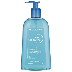 Gel Lavant Douceur 500ml Atoderm Peaux Sensibles Normales à Sèches Bioderma