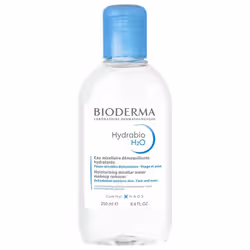 BIODERMAHydrabio H2OSolution micellaire démaquillante hydratantePeaux sensibles déshydratéesVisage et yeuxSans rinçage