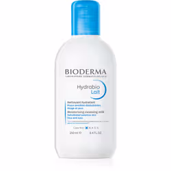 BIODERMAHydrabioLait nettoyant hydratantPeaux sensibles déshydratéesNettoie