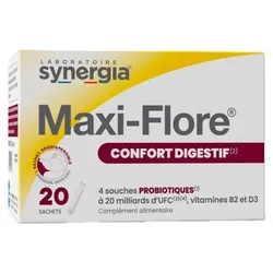 Synergia Maxi-Flore Confort Digestif 20 Sachets Orodispersibles