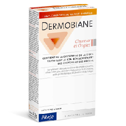 Cheveux et ongles 40 Gelules Dermobiane Cheveux Et Ongles Pileje