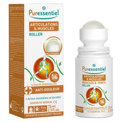 Puressentiel Articulations & Muscles Roller aux 14 Huiles Essentielles 75 ml
