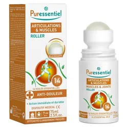 Puressentiel Articulations & Muscles Roller aux 14 Huiles Essentielles 75 ml