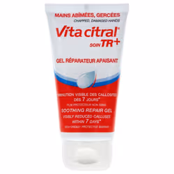 Soin Tr+ Gel Reparateur Apaisant 75ml Mains Abimees Gercees Vita Citral