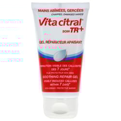 Soin Tr+ Gel Reparateur Apaisant 75ml Mains Abimees Gercees Vita Citral