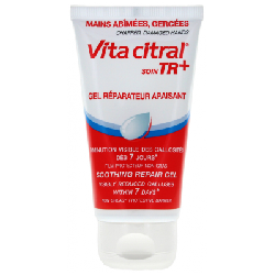 Soin Tr+ Gel Reparateur Apaisant 75ml Mains Abimees Gercees Vita Citral