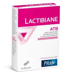 Atb 10 gélules Lactibiane Pileje