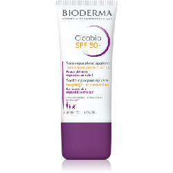 Soin Réparateur Hydratant Solaire SPF50+ Après-soleil 30ml Cicabio Peaux Fragilisées Exposées au Soleil Bioderma