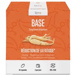 Léro Base Réduction de la Fatigue 42 Capsules