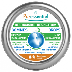 Puressentiel Respiratoire Gommes Menthe Eucalyptus 45 g