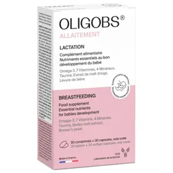 Allaitement 30 Comprimes + 30 Capsules Oligobs Ccd