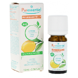 Citron Bio 10ml Huiles Essentielles Puressentiel