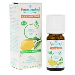 Puressentiel Huile Essentielle Citron (Citrus limon) Bio 10 ml