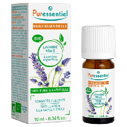 Lavande Vraie Bio 10ml Huiles Essentielles Puressentiel