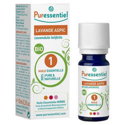 Lavande Aspic Bio 5ml Huiles Essentielles Puressentiel