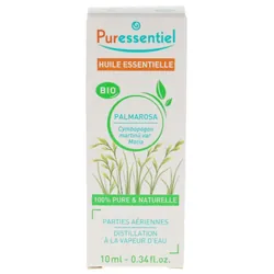 Puressentiel Huile Essentielle Palmarosa (Cymbopogon martinii var. Motia) Bio 10 ml