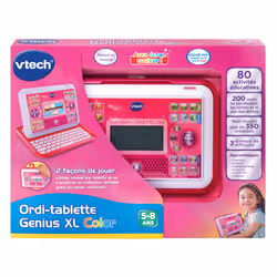 VTech Ordi-Tablette Genius Xl Color Rose - Vue supplémentaire 3