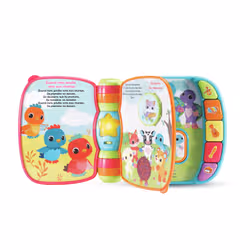 VTech Baby SUPER LIVRE ENCHANTÉ DES LOULOUS (BLEU) - Vue supplémentaire 3