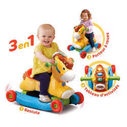VTech P'tit Galop, mon poney basculo Animal à enfourcher - Vue supplémentaire 3