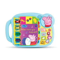VTech Peppa Pig - Mon Livre-Jeu Éducatif