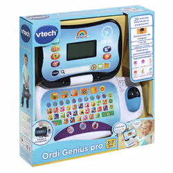 VTech Jouets Electroniques Educatifs Ordi Genius Pro Noir - Vue supplémentaire 7