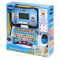 VTech Jouets Electroniques Educatifs Ordi Genius Pro Noir - Vue supplémentaire 8