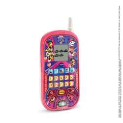 VTech PAT PATROUILLE LE FILM - LE SMARTPHONE ÉDUCATIF ROSE (LIBERTY)