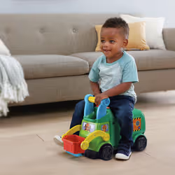 VTech MAXI CAMION POUBELLE RECYCLO'FORMES (PLASTIQUE RÉUTILISÉ) - Vue supplémentaire 5