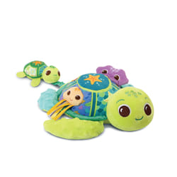 VTech Play Green JUJU, MAMAN TORTUE ÉVEIL DES SENS (BOUTEILLES PLASTIQUES RECYCLÉES)
