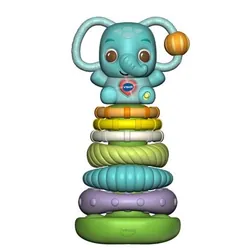 VTech Play Green NINO, ÉLÉPHANTEAU EMPILO 3 EN 1 (PLASTIQUE BIO SOURCÉ)