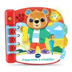 VTech Baby LIVRE J'APPRENDS A M'HABILLER